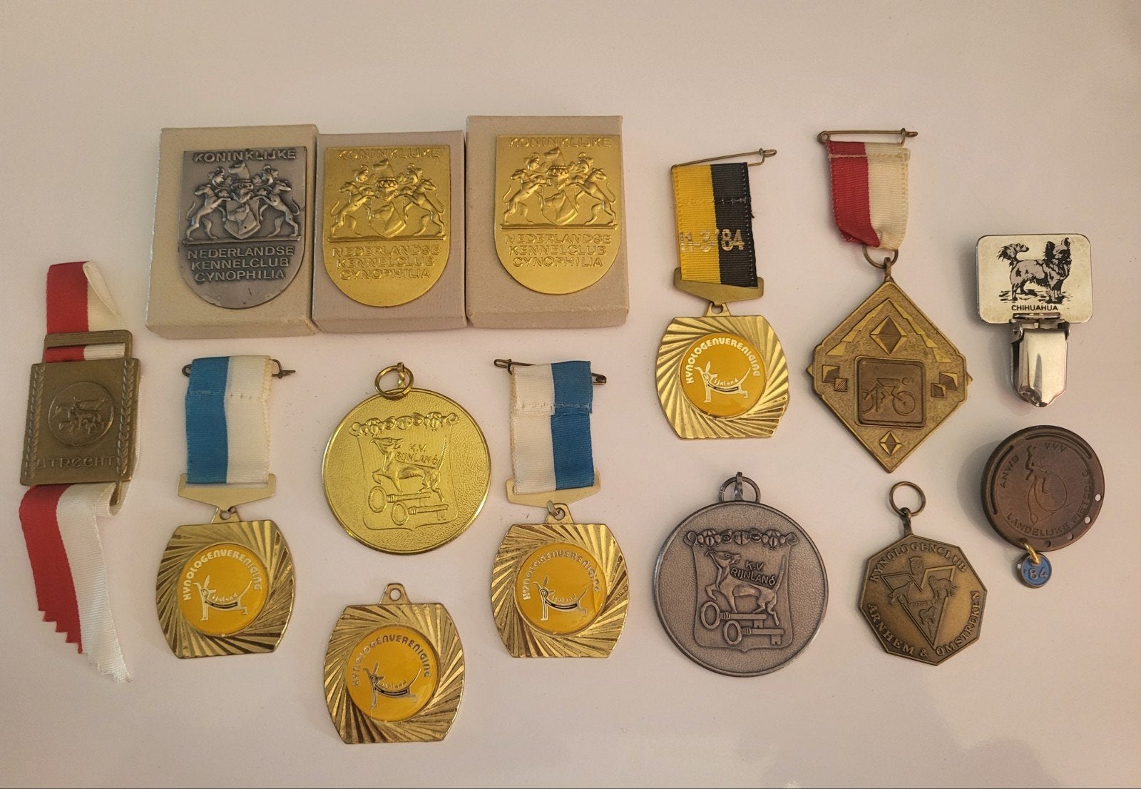 Te koop verzameling medailles, Ophalen of Verzenden, Gebruikt