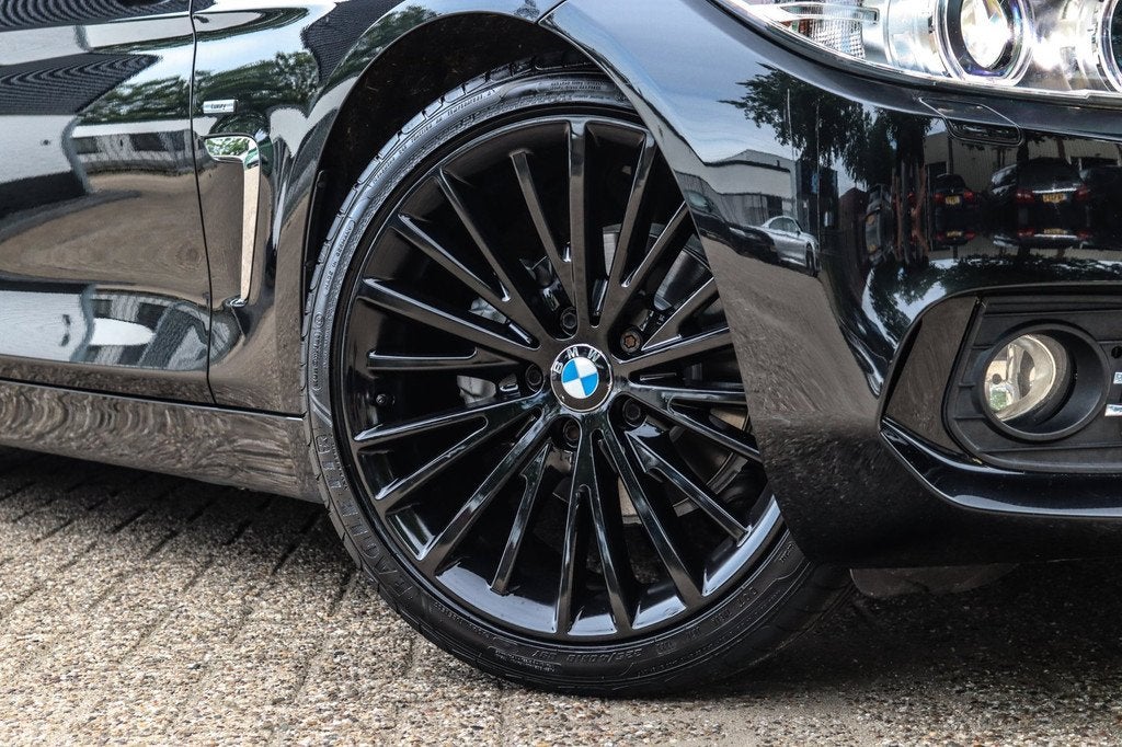 BMW 4-serie Cabrio 420i High Executive NAP MEMORY LEDER, Auto's, Gebruikt, Euro 6, Cabriolet, 4 stoelen