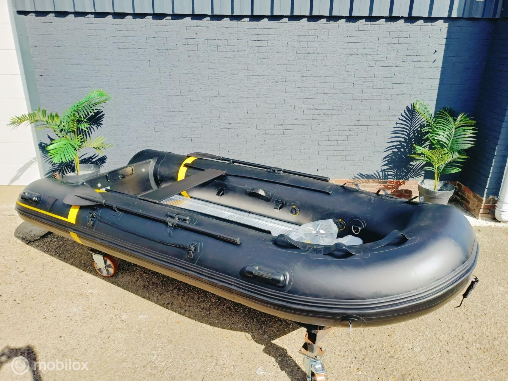Vetus | Yellow V | BLACK | Rubberboten | Aluminium| Airdeck, Overige merken, Gebruikt, Overige brandstoffen, Yellow V