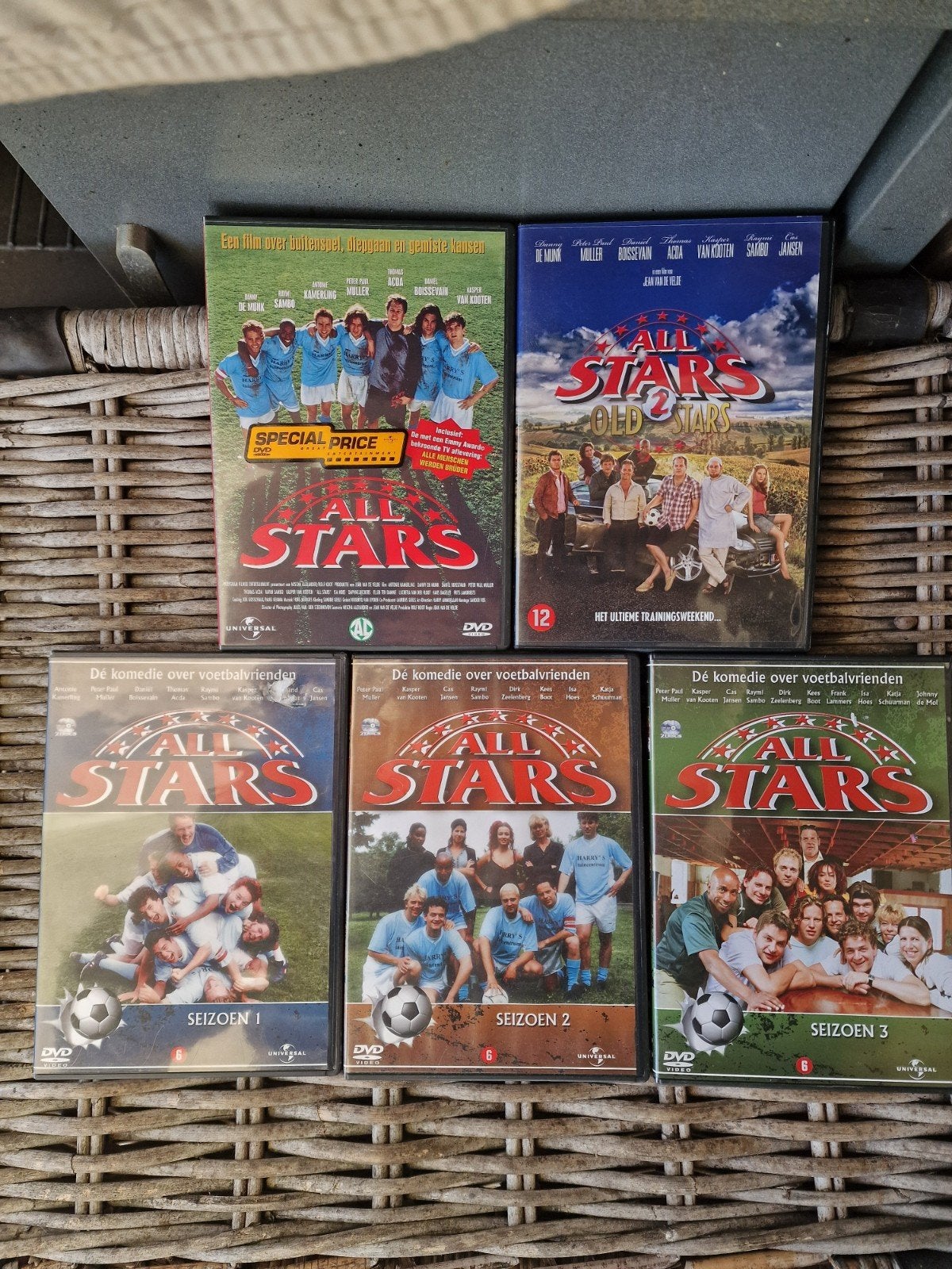 All Stars Complete Serie (3 Seizoenen + 2 Films), Ophalen of Verzenden, Zo goed als nieuw, Komedie, Vanaf 6 jaar