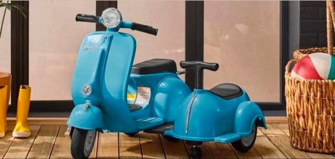 Elektrische Vespa met zijspan NIEUW in doos, Ophalen of Verzenden, Nieuw