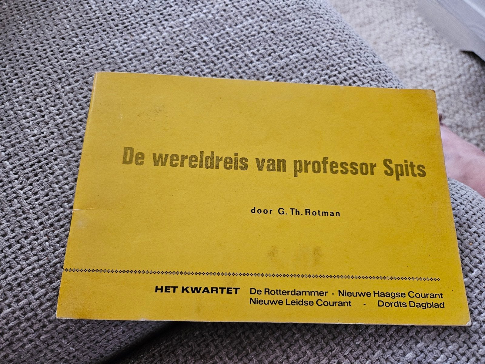 De wereldreis van professor Spits - G. Th. Rotman, Ophalen of Verzenden, Gelezen, G. Th. Rotman