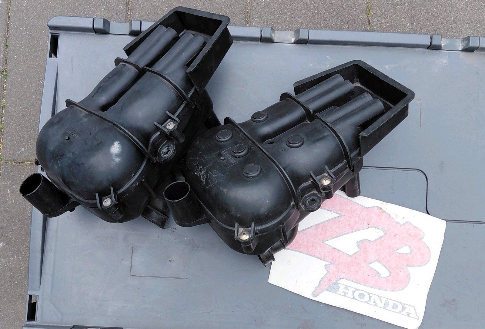 Compleet luchtfilterhuis Honda ZB50, Ophalen of Verzenden, Gebruikt, Carburateur, Overige merken
