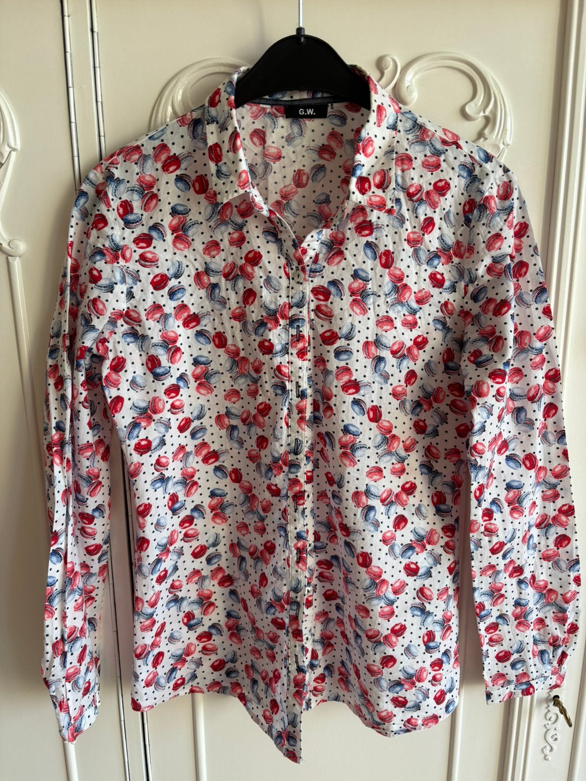 Nieuwstaat katoen blouse Gerry Weber GW maat 36, Kleding | Dames, Ophalen of Verzenden, Zo goed als nieuw, Maat 36 (S), Overige kleuren