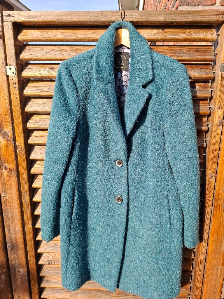 Mooie wollen jas Creenstone, maat 42, Kleding | Dames, Creenstone, Maat 42/44 (L), Ophalen of Verzenden, Zo goed als nieuw