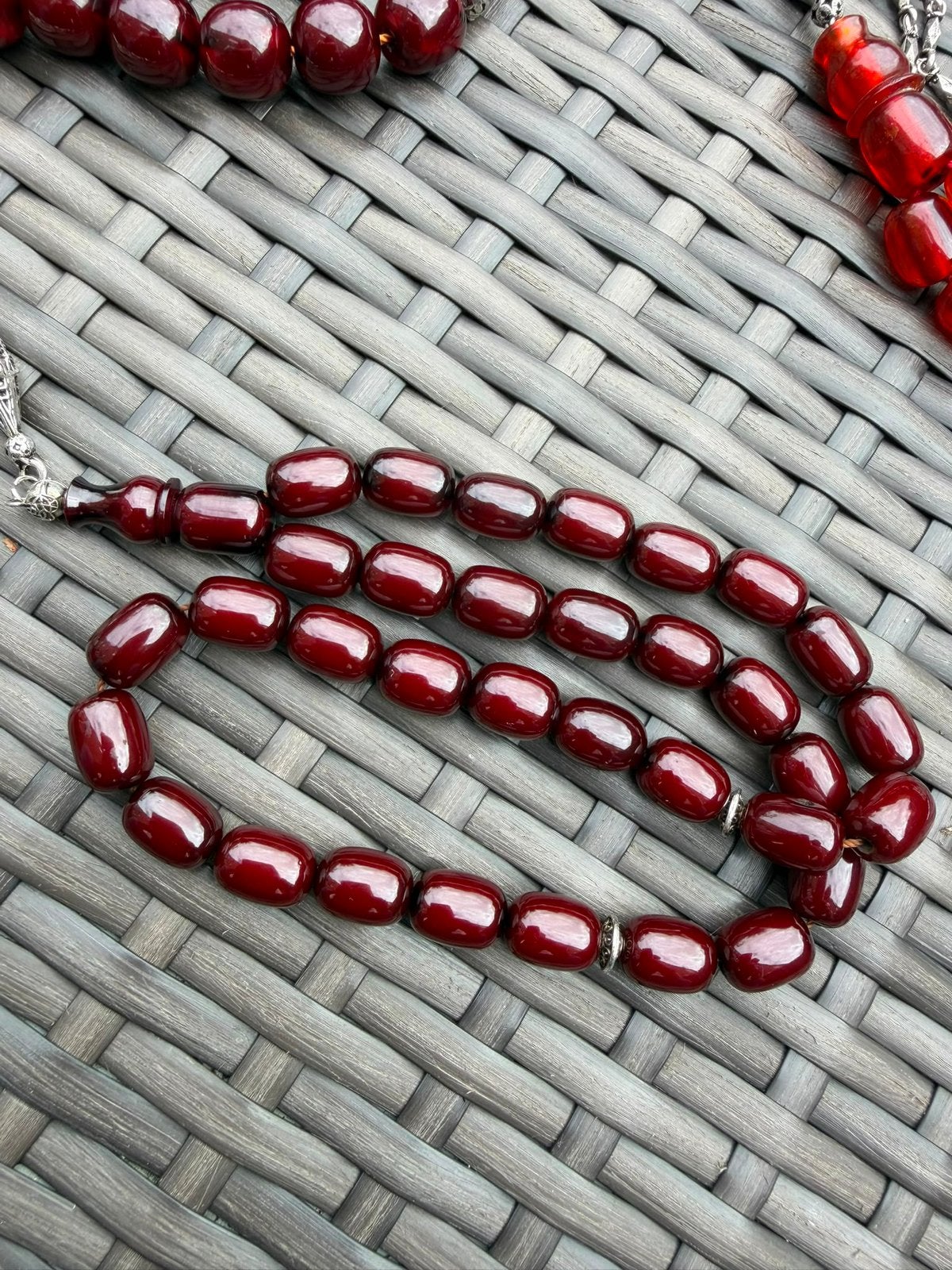 Bakeliet tasbih, Ophalen of Verzenden, Zo goed als nieuw, Overige materialen