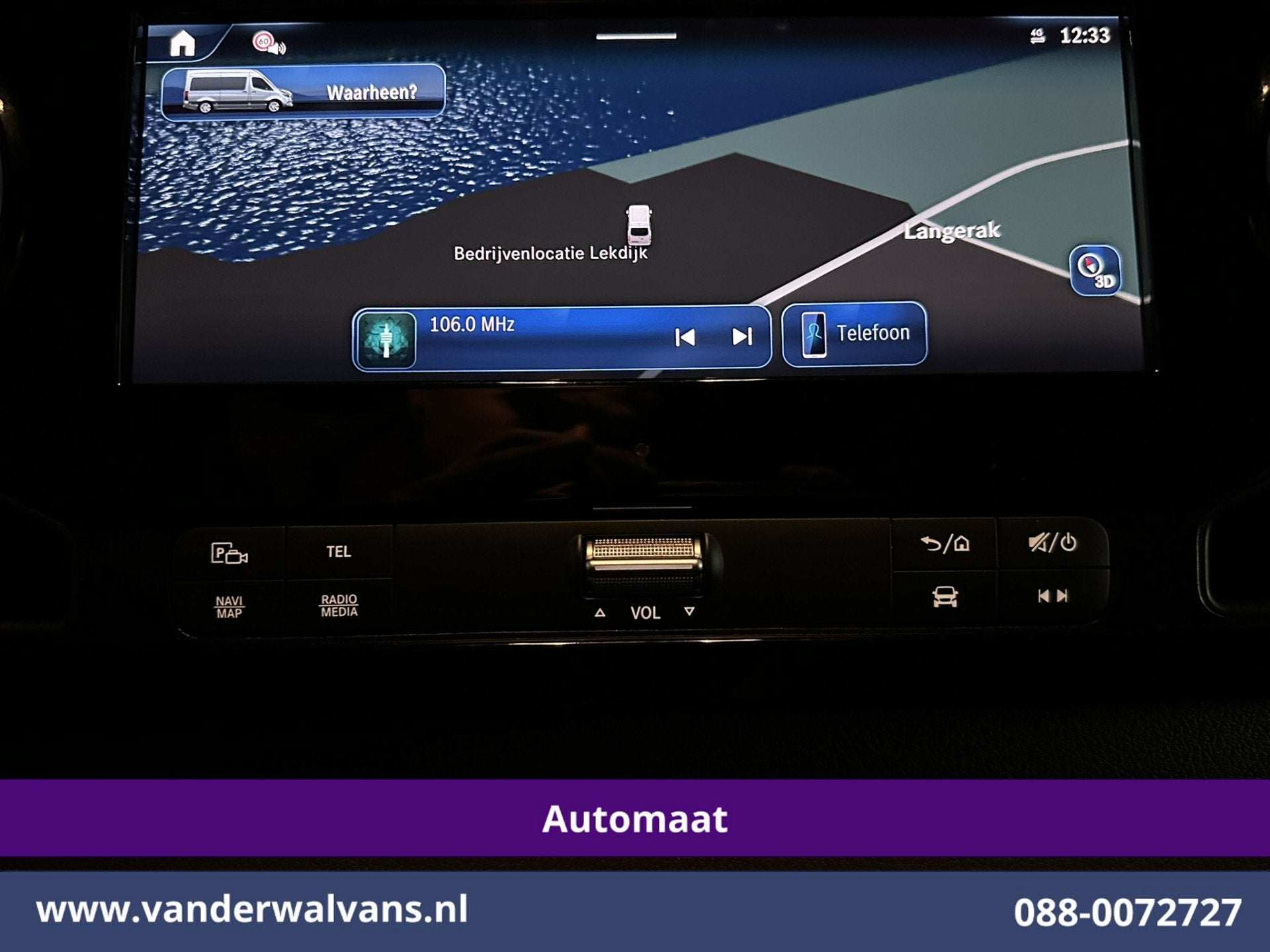 Mercedes-Benz Sprinter 317 CDI 170pk 9G-Tronic Automaat L2H2, Automaat, Dealer onderhouden, Gebruikt, 4 cilinders