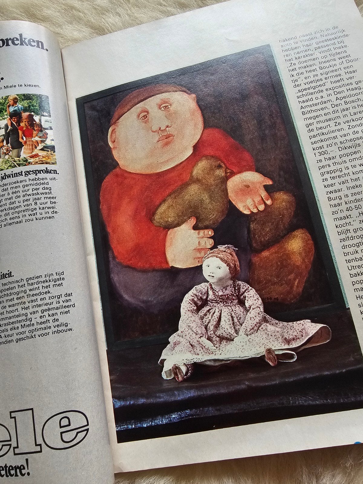 Vintage handwerk tijdschrift Ariadne nr 4. 1977, Ophalen of Verzenden, Gelezen, Damesbladen