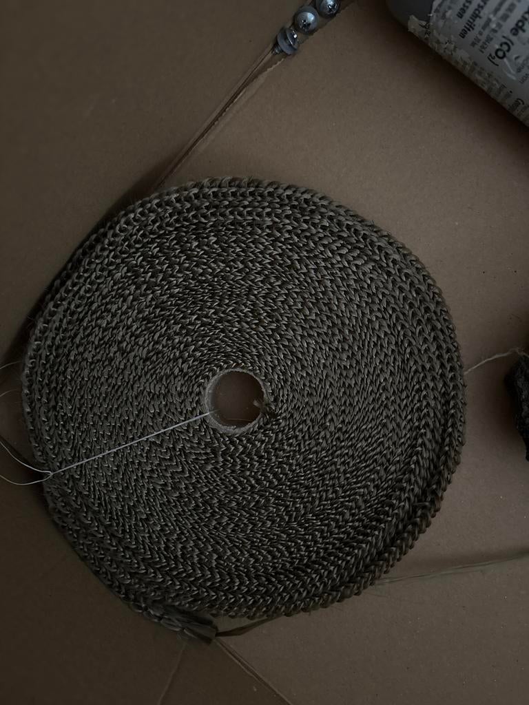 Titanium band uitlaat wrap, Ophalen