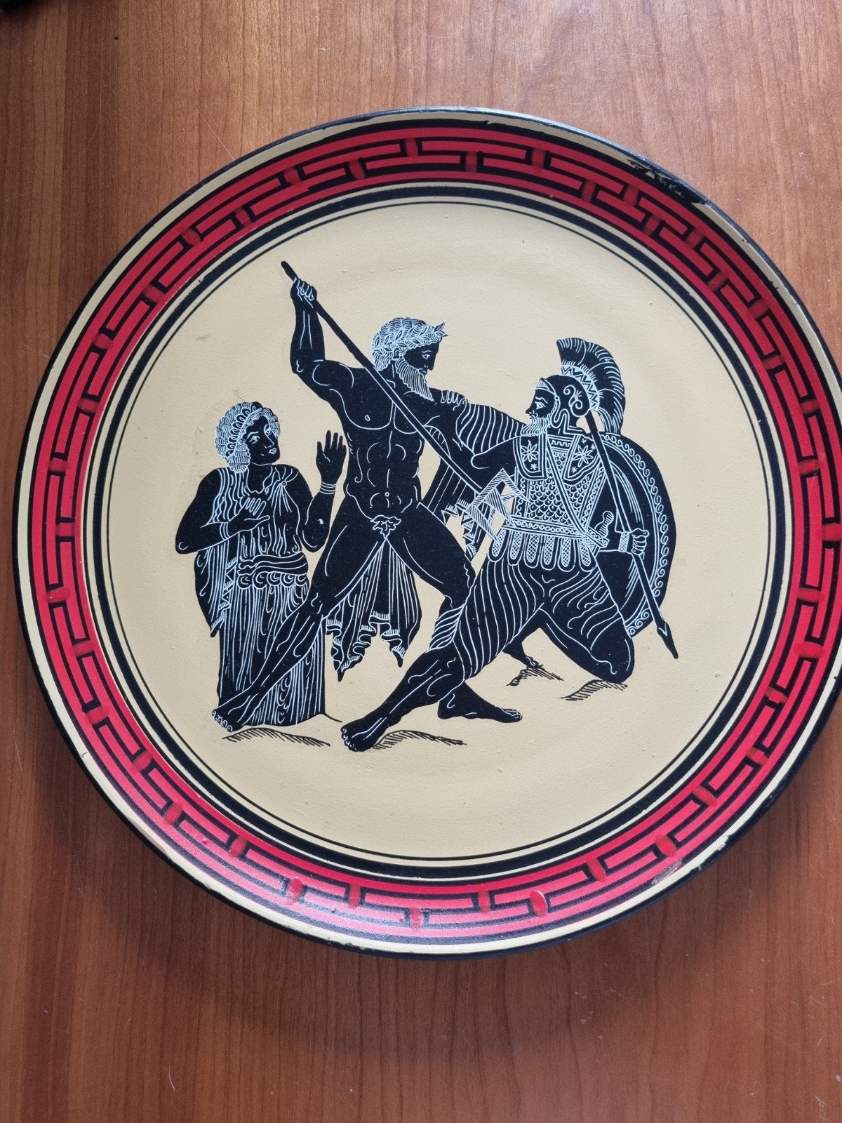 Decoratieve wandplaat Griekse mythologie - 33 cm, Ophalen
