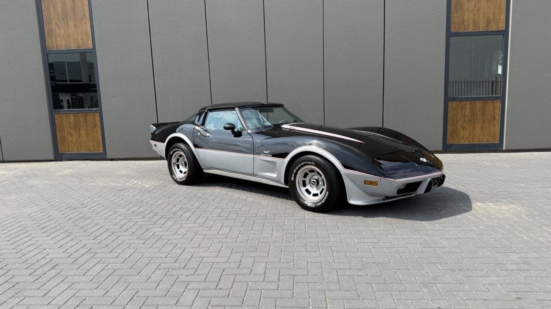 Chevrolet Corvette Pace Car - Anniversary Edition, Automaat, Bedrijf, Zilver of Grijs, Metallic lak