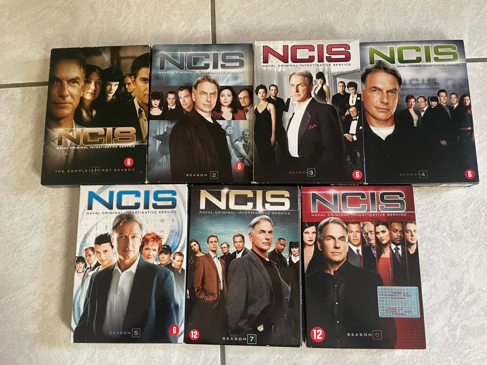 DVD’s NCIS 1-7, Ophalen, Gebruikt, Seizoen 3, Vanaf 6 jaar