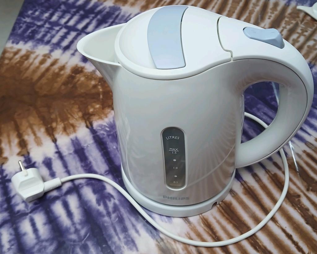 ️ ✅ PHILIPS Waterkoker TYPE : HD 4646, Witgoed en Apparatuur, 1 tot 2 liter, Ophalen of Verzenden, Zo goed als nieuw