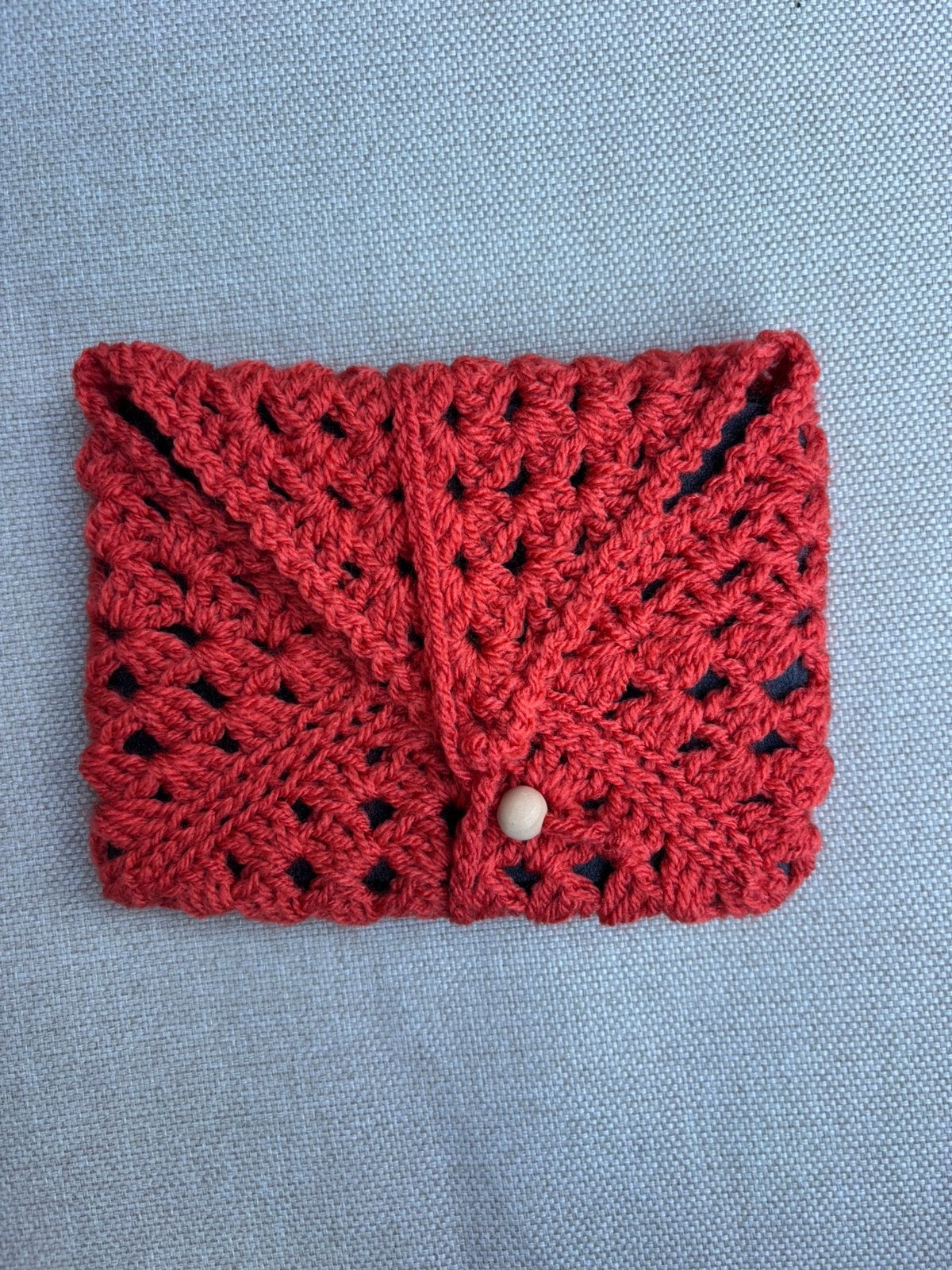 Gehaakte e-reader/kindle sleeve - Burnt Orange, Ophalen of Verzenden, Nieuw
