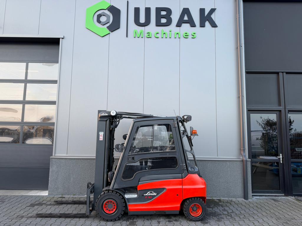 Linde E30 elektrische heftruck ‘triplo’ ‘sideshift’ ‘2020’