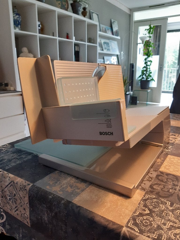BOSCH snijmachine elektrisch Vlees/Brood, Ophalen, Gebruikt, Zilver, Metaal