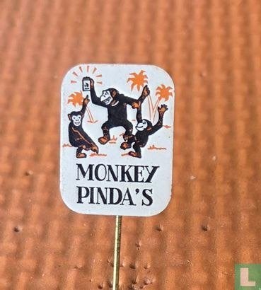 Speld - Monkey pinda's, Verzamelen, Ophalen of Verzenden, Zo goed als nieuw, Merk, Speldje of Pin