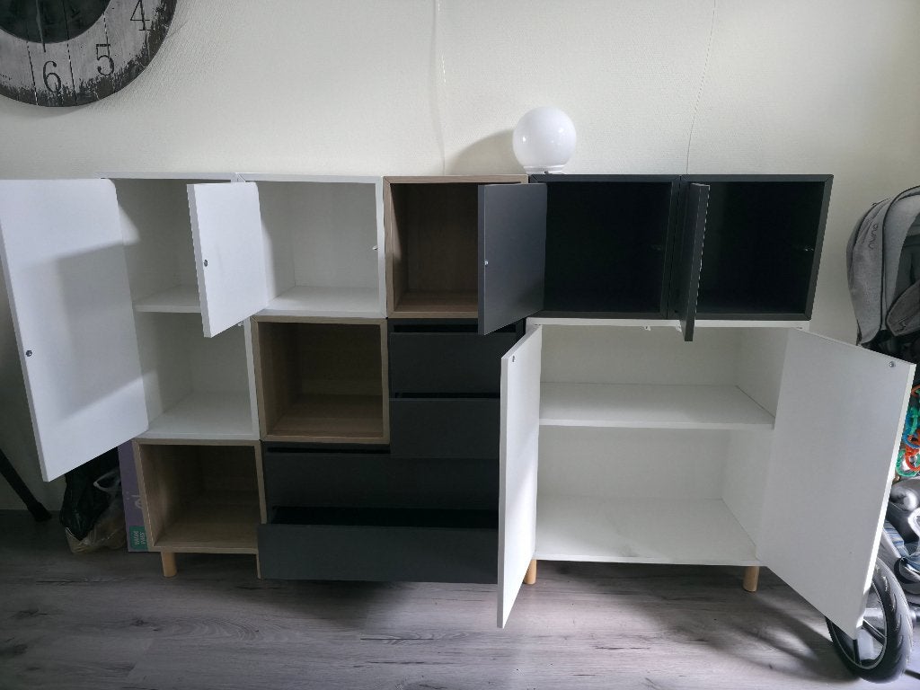 IKEA Eket kast, Huis en Inrichting, Kasten | Wandmeubels, Ophalen, Gebruikt, Minder dan 150 cm, Minder dan 100 cm
