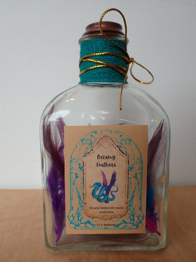 Harry Potter Occamy Feathers Potion, Ophalen of Verzenden, Zo goed als nieuw, Versiering, Carnaval