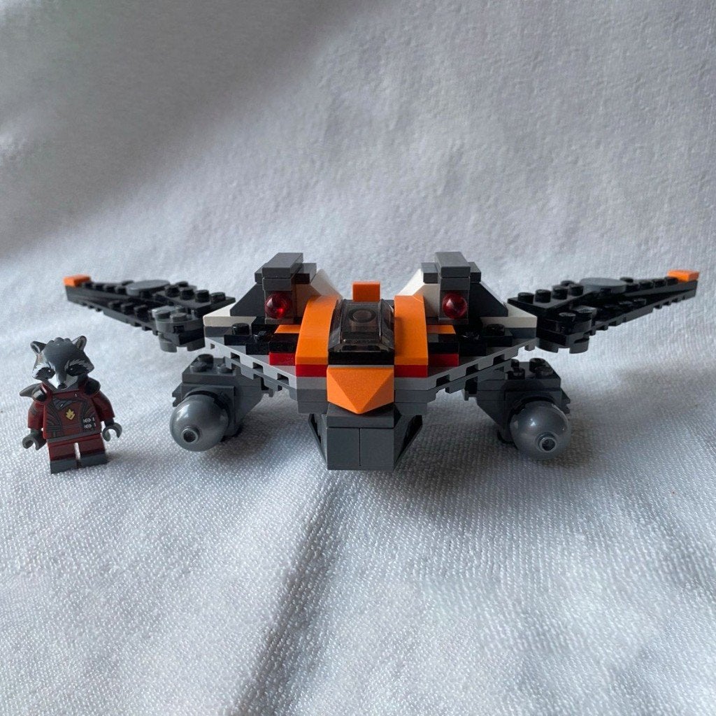 COMCON034 Rocket Raccoon's Warbird (2014), Ophalen, Inclusief minifiguren, Marvel, Lego