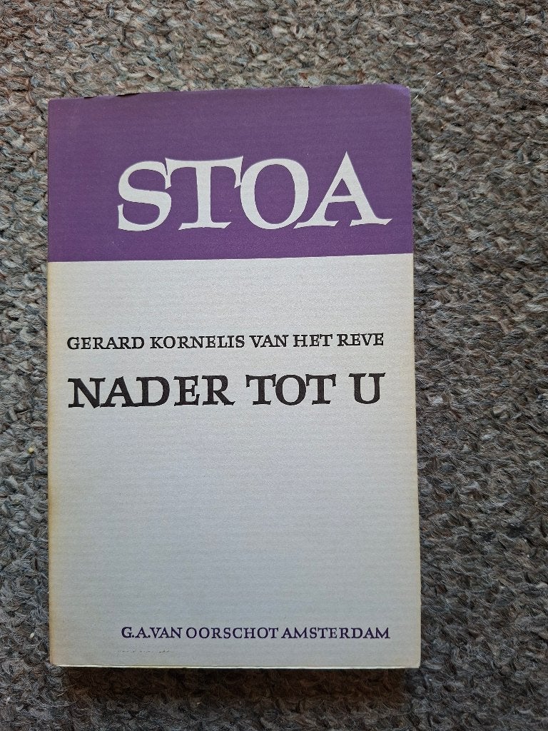 Nader Tot U/Gerard Reve, Verzenden, Gelezen, Gerard Reve