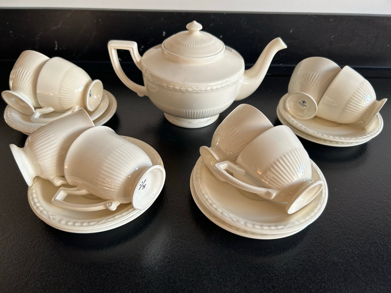 Recamier theeservies / koffieservies - 15-delig, Ophalen of Verzenden