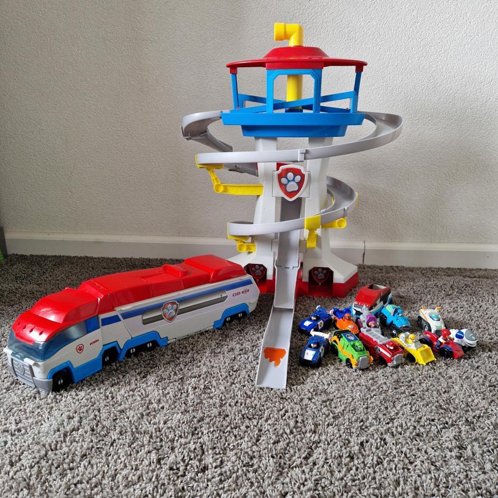 Paw Patrol True metal set, Kinderen en Baby's, Speelgoed | Actiefiguren, Gebruikt, Ophalen of Verzenden