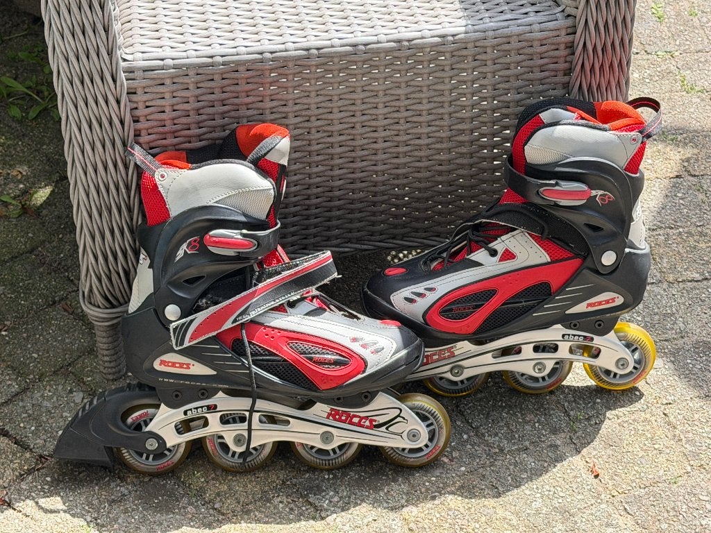 Skeelers van Roces, Sport en Fitness, Skeelers, Ophalen of Verzenden, Zo goed als nieuw, Inline skates 4 wielen, Heren