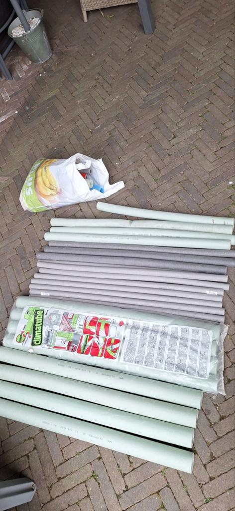 Buisisolatie, diverse maten, Ophalen of Verzenden, Overige materialen, Minder dan 4 cm, Minder dan 5 m²