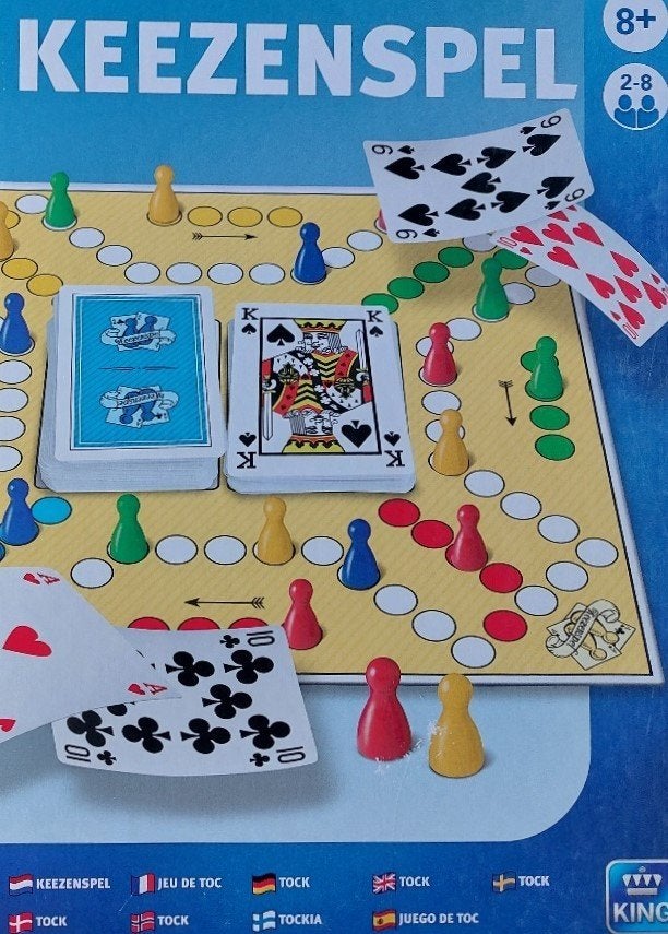 Keezenspel (NIEUWSTAAT), Drie of vier spelers, Ophalen of Verzenden, Nieuw, Reisspel