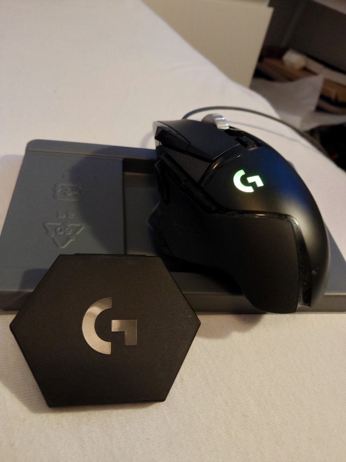 Logitech G502 Hero Gaming Muis - Bedraad, Rechtshandig, Muis, Ophalen of Verzenden, Zo goed als nieuw