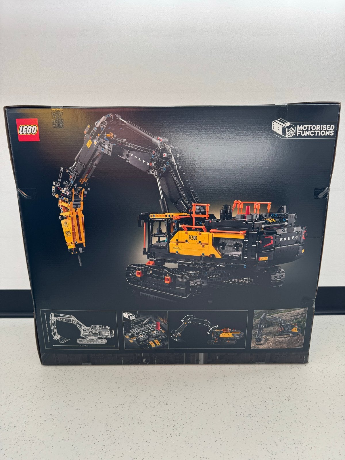 Lego Technic Volvo EC500 Hybride Graafmachine 42215, Lego, Nieuw, Ophalen of Verzenden, Technic