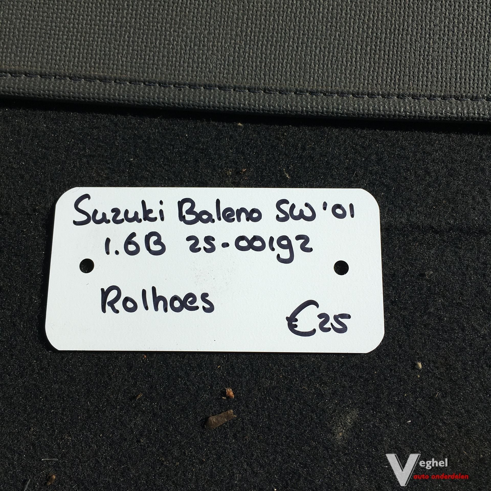 Suzuki Baleno Sw 1.6 Benzine 2001 2500192  Rolhoes