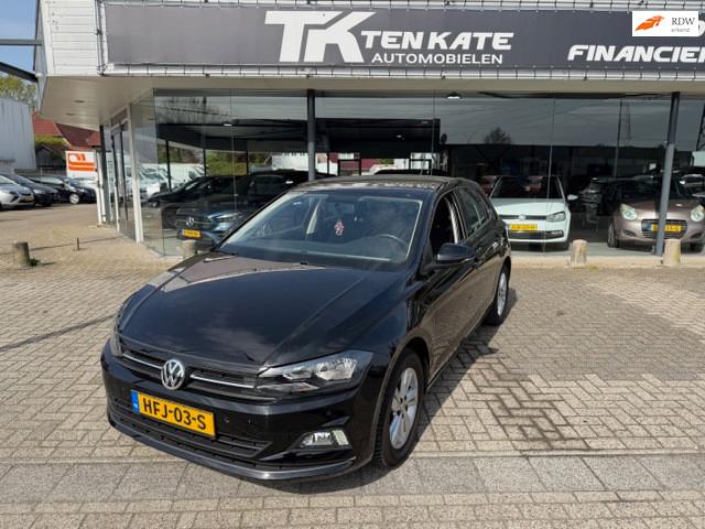 Volkswagen POLO 1.0 TSI Adapcruise/PDC/Carplay, Auto's, Voorwielaandrijving, Stof, Gebruikt, Zwart