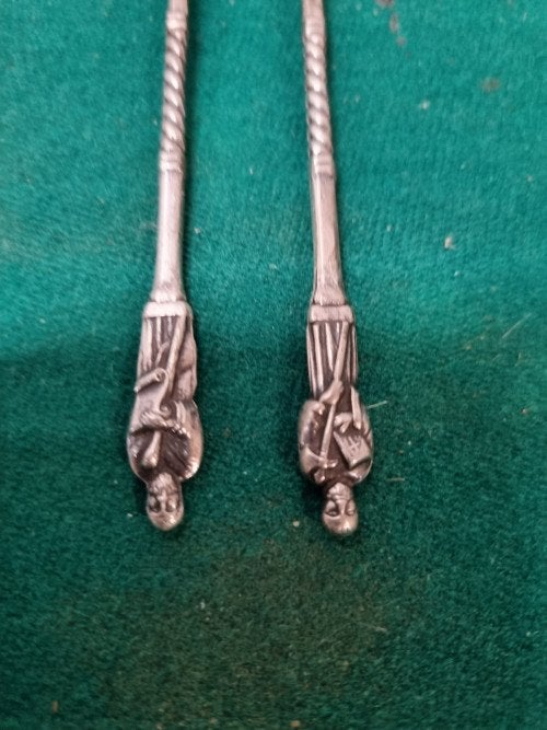 Vorkjes apostel verzilverd vintage heilige, Ophalen of Verzenden, 'T Olde Gre-j, Info@toldegrej.nl, Endepoelstraat 20f Didam