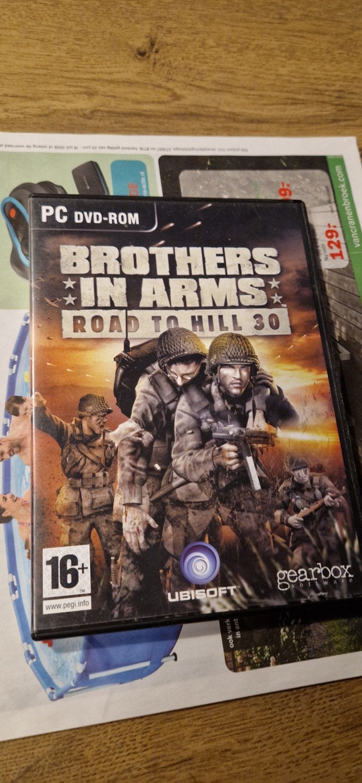 Brothers in Arms: Road to Hill 30 (PC DVD-ROM), Shooter, 1 speler, Ophalen of Verzenden, Zo goed als nieuw