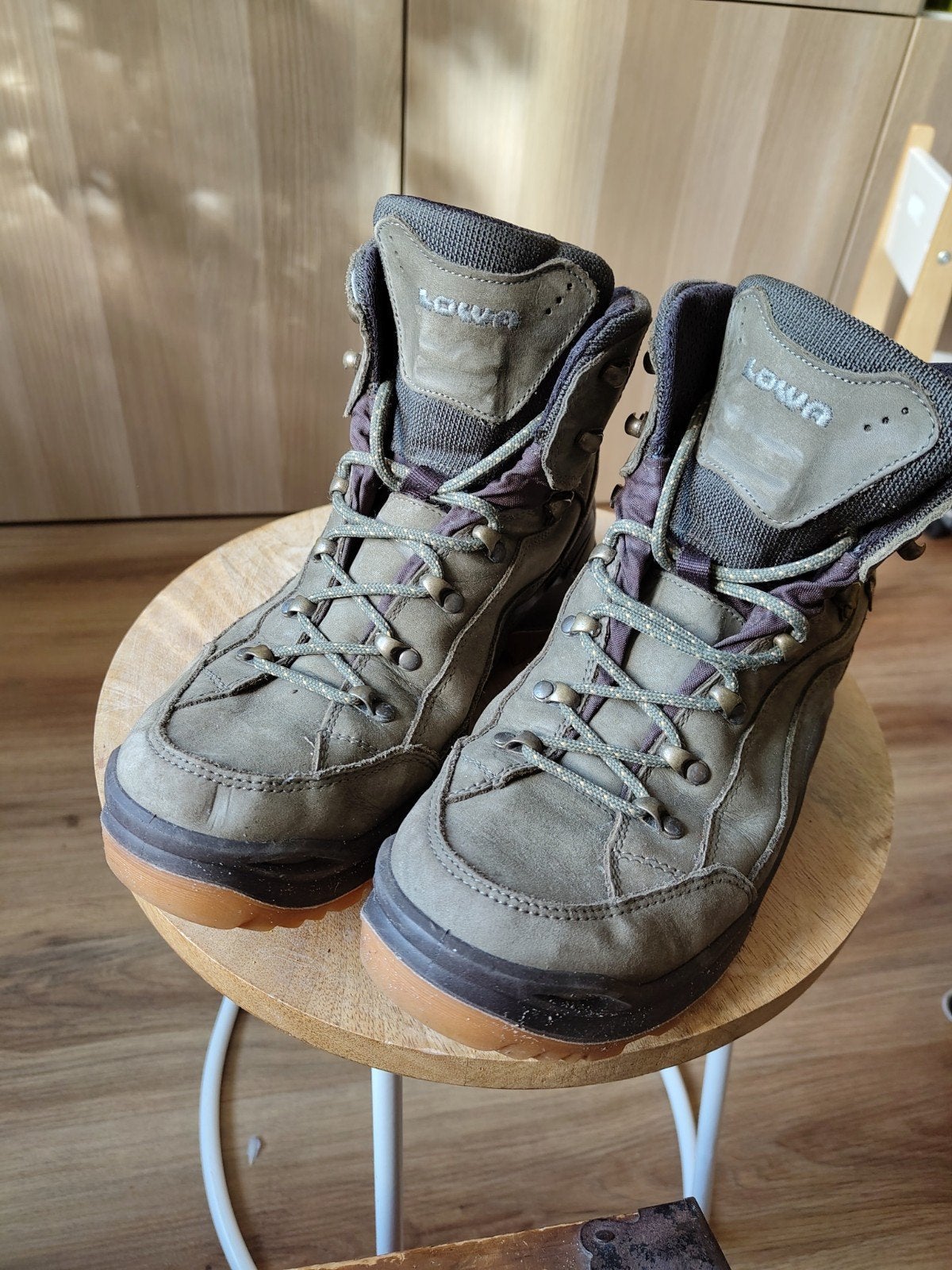 Lowa Renegade GTX Mid wandelschoenen - Maat 43,5, Ophalen, Zo goed als nieuw, Schoenen