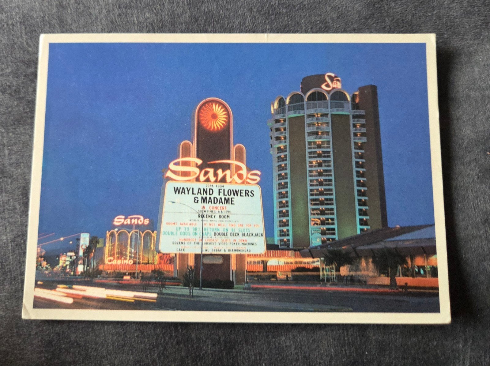 Sands Hotel Las Vegas 1993, Verzamelen, Verzenden, 1980 tot heden, Gelopen, Buiten Europa