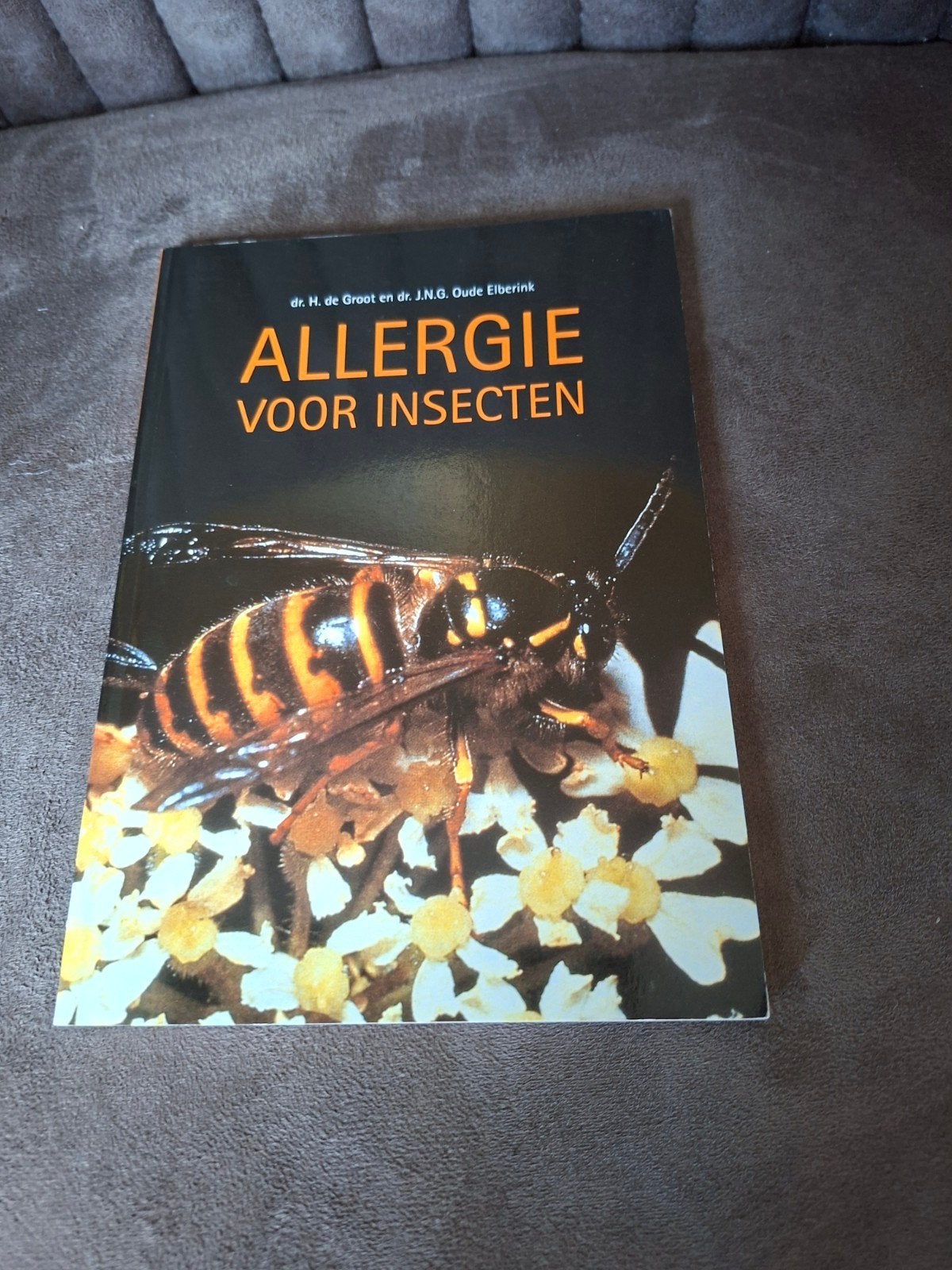 Allergie voor insecten - dr. H. de Groot & dr. J.N.G., Boeken, Ophalen of Verzenden, Zo goed als nieuw, Dr. H. de Groot en dr. J.N.G. Oude Elberink