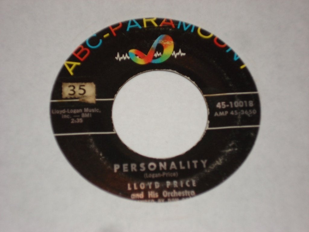 Lloyd Price   Peronality     Usa     Orgineel, Cd's en Dvd's, Vinyl Singles, Originele persing, Ophalen of Verzenden, Gebruikt