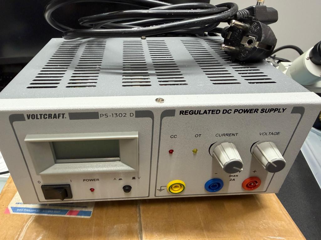 Conrad PS-1302 D lineare voeding 0-30V 0-2A nieuw in doos, Ophalen of Verzenden, Nieuw