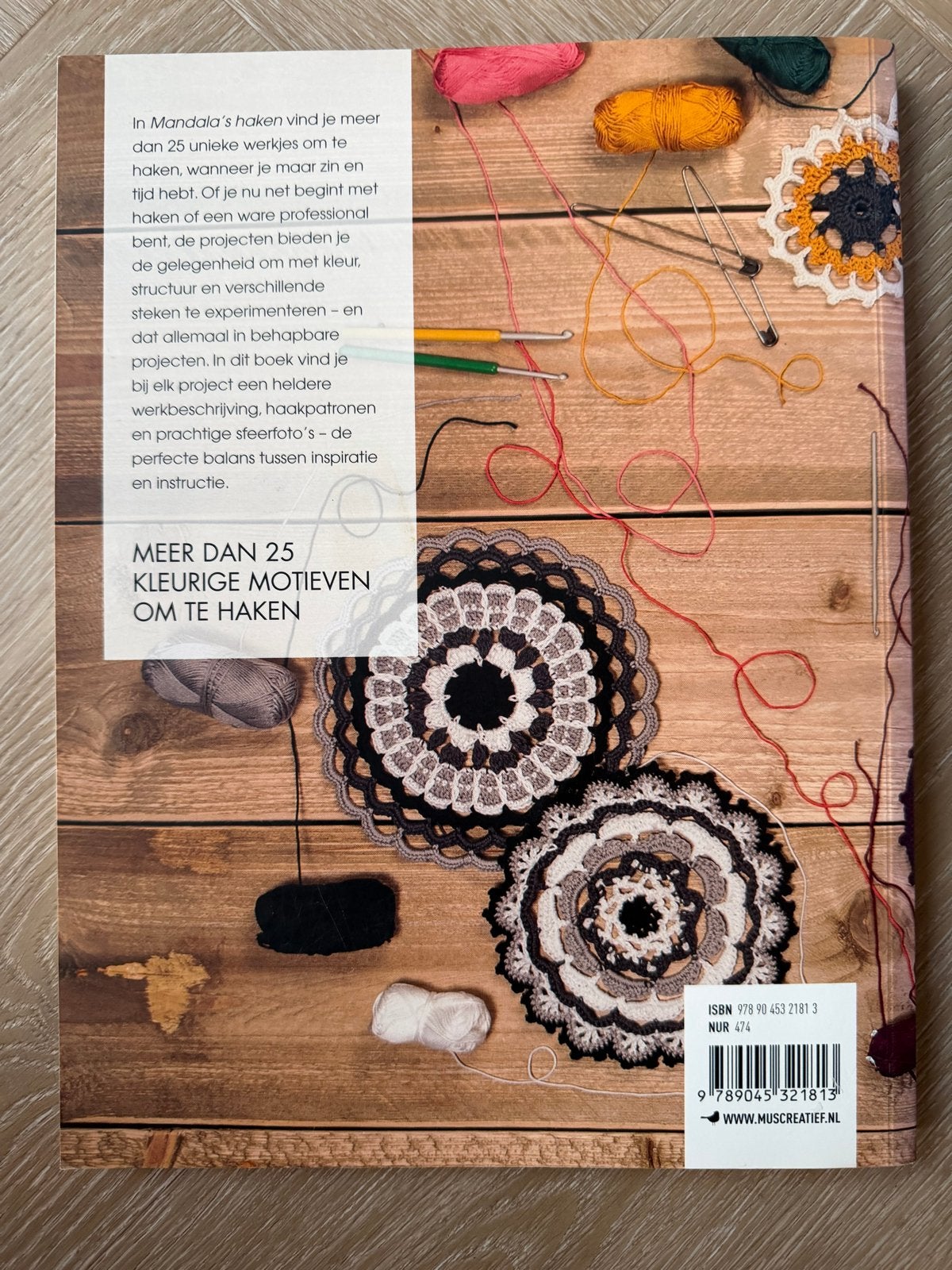 Mandala's Haken: Meer dan 25 kleurige motieven, Ophalen of Verzenden, Gelezen, Breien en Haken