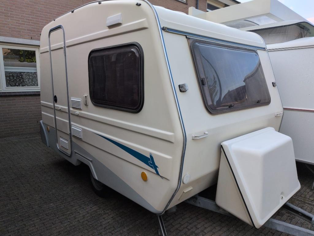 Predom 126 NT met luifel en voortent uit 2005, Caravans en Kamperen, Luifel, Treinzit, Particulier, 500 - 750 kg