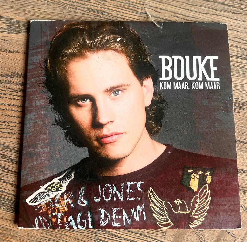 BOUKE single - Kom Maar, Kom Maar, Ophalen of Verzenden, Zo goed als nieuw, Nederlandstalig