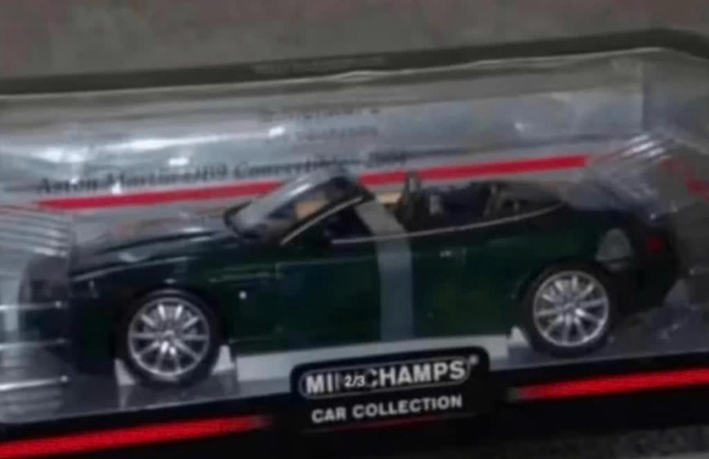 1:18 ASTON MARTIN DB9 CONVERTIBLE Minichamps NIEUW WRH, Verzenden, Nieuw, Auto, MiniChamps