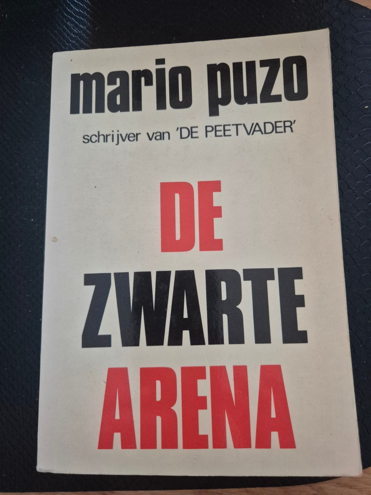 de zwarte arena, Ophalen of Verzenden, Zo goed als nieuw, Mario puzo