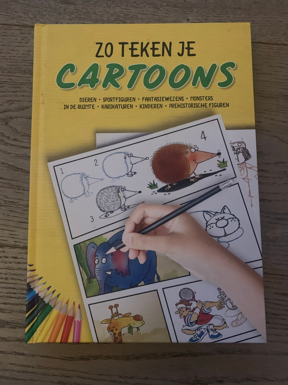 Zo teken je cartoons - Leer tekenen voor kinderen, Boeken, Ophalen, Zo goed als nieuw