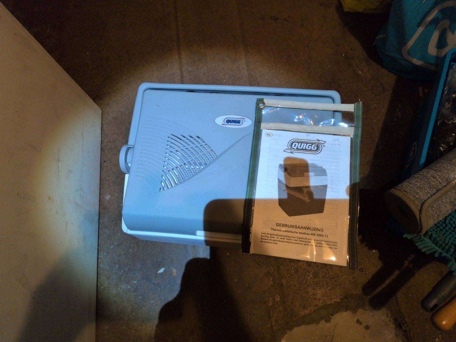 Quigg elektrische koelbox - Ideaal voor onderweg!, Ophalen, Gebruikt, Koelbox, Elektrisch