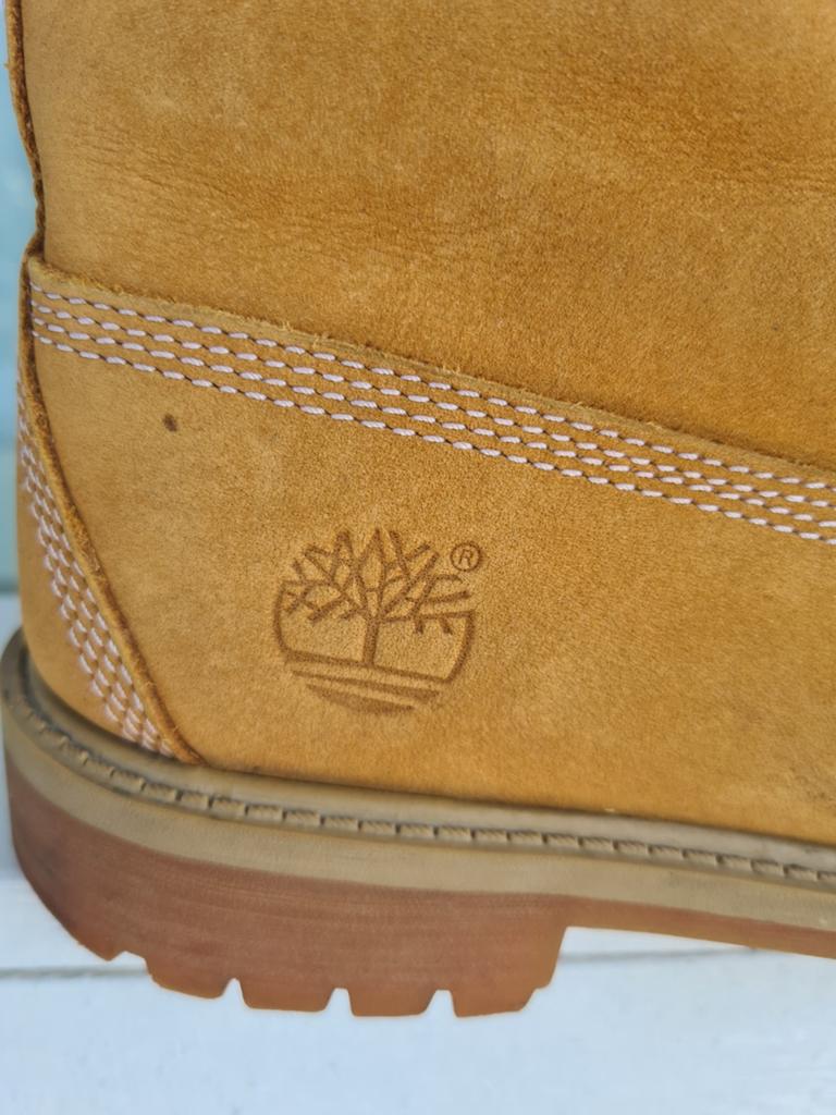Timberland Gele Leren Laarzen - Maat 37, Kleding | Dames, Schoenen, Geel, Lage of Enkellaarzen, Ophalen of Verzenden, Timberland