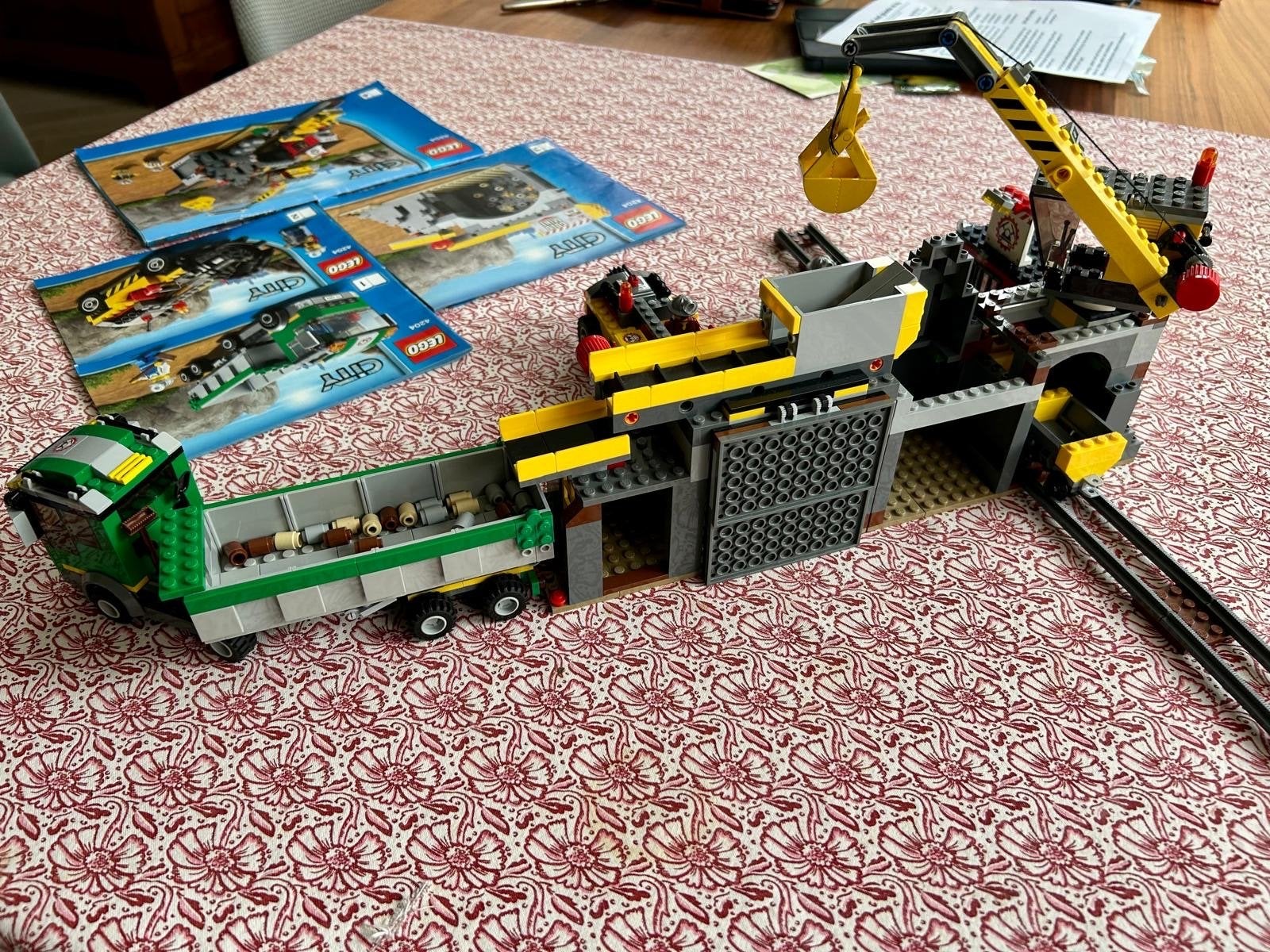 Lego City 4204 De Goudmijn - Compleet met boekjes, Ophalen of Verzenden, Gebruikt